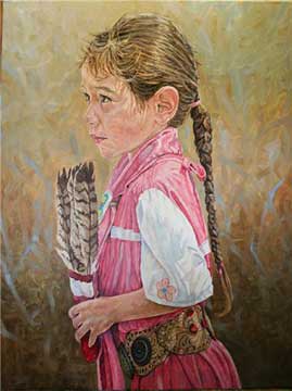 Indian Girl by Jason J. Swain